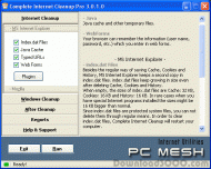 PCMesh Internet Cleanup Lite screenshot